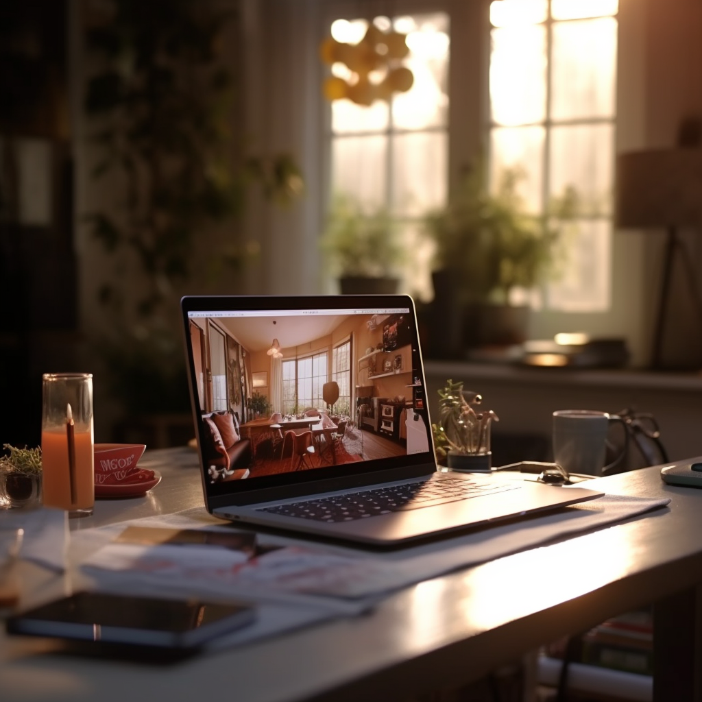 annemarliies_a_realistic_shot_of_a_laptop_on_a_table_playing_a__7285949b-726b-46e9-a4cb-17e0f1328d64